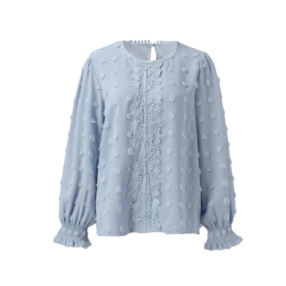 Blue Tulip Hem Scoop Neck Top - Izuria - size XL - new